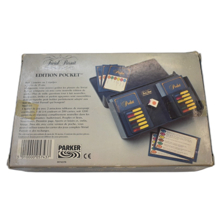 Trivial Pursuit Édition Pocket Parker - Jeu Quiz 1200 Questions - 16 a