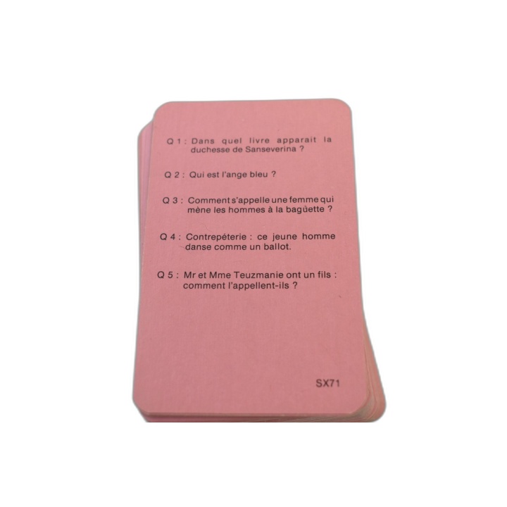500 Questions Réponses Coquines Sexy - Jeu de Cartes Adulte Quiz - 18