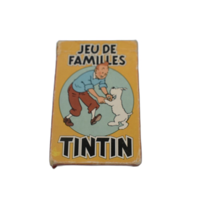 Jeu 7 Familles Tintin Hergé - Jeu de Cartes Enfants - Occasion - 8 Fam