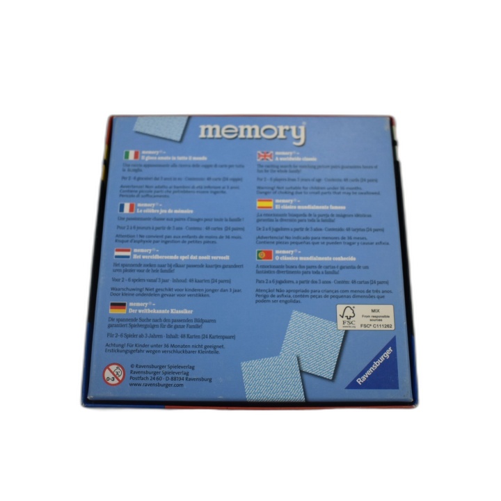 Memory Disney Planes Ravensburger - Jeu de Mémoire 2-6 Joueurs - Dès 3