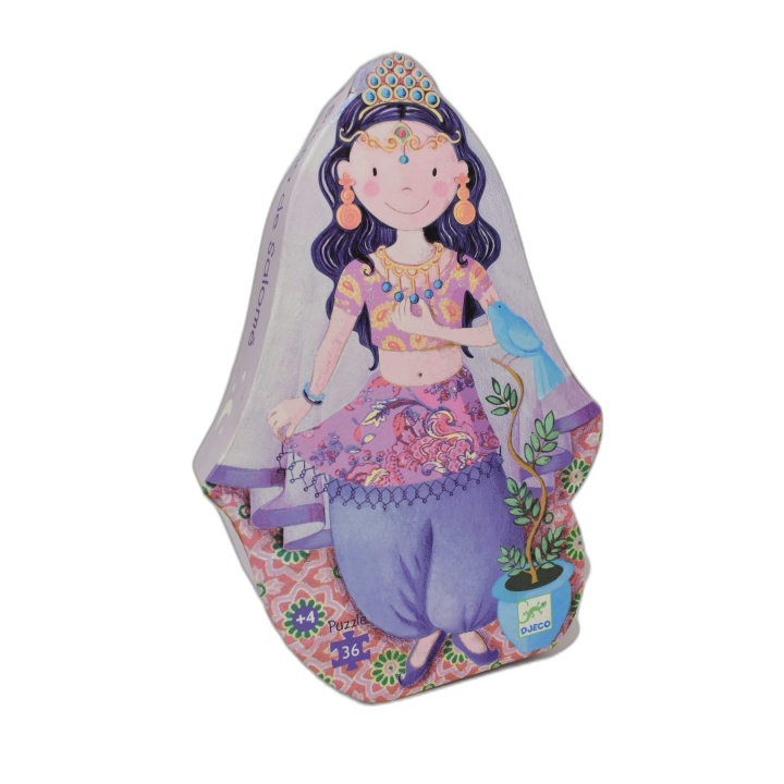 Djeco Puzzle La Danseuse de Salomé 36 Pièces - Silhouette - Enfant 4 a