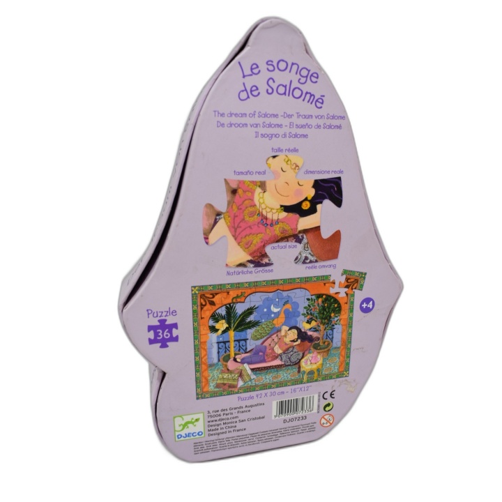 Djeco Puzzle La Danseuse de Salomé 36 Pièces - Silhouette - Enfant 4 a