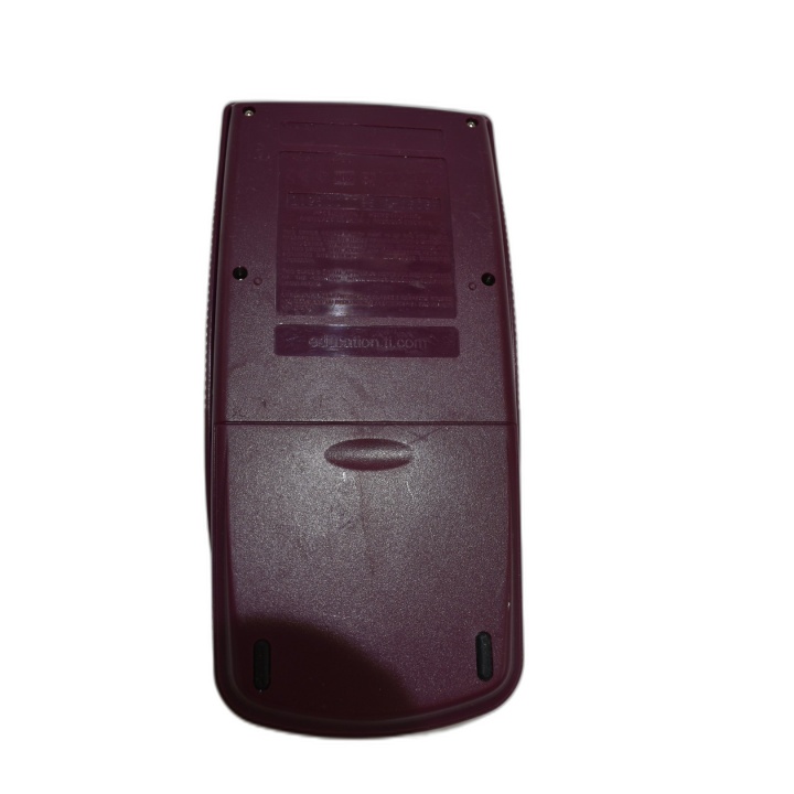 Calculatrice Texas Instruments TI - Bordeaux Vintage - Occasion Foncti