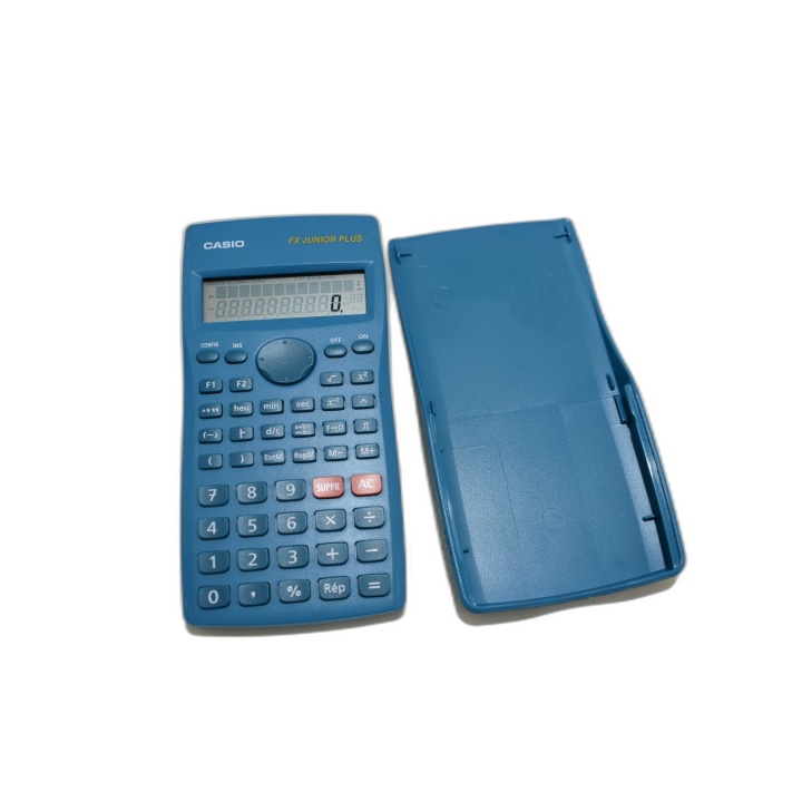 Calculatrice Casio Vintage Bleue - Occasion Fonctionnelle - Piles Neuv