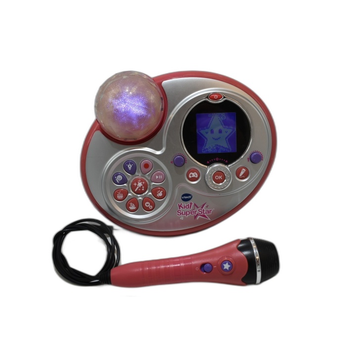 VTech Kidi SuperStar - Karaoké Enfant avec Micro et Boule Disco - Dès