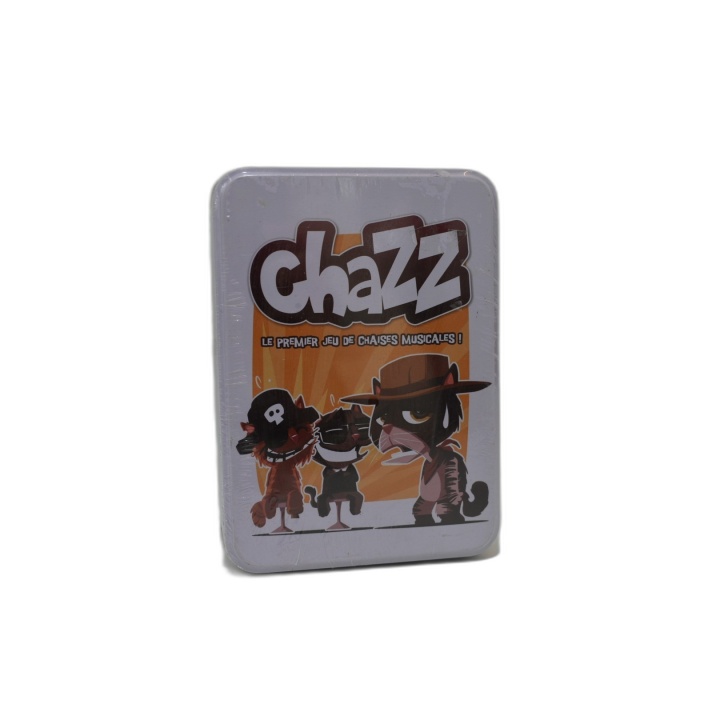 Chazz - Le Premier Jeu de Chaises Musicales - Jeu de Cartes Famille -