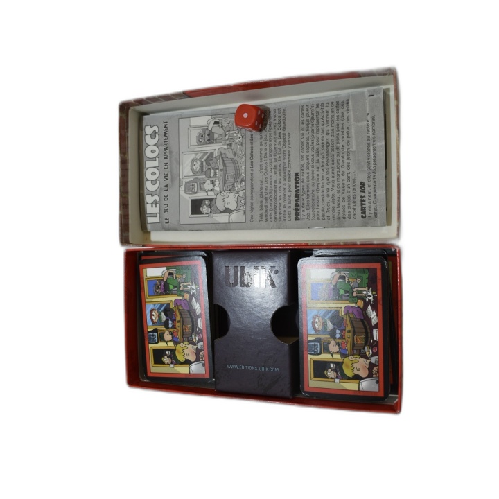 Les Colocs - Ublik Steve Jackson Games - Jeu Humour Vie Appartement -