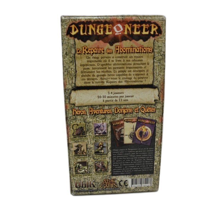 Dungeoneer Le Repaire des Abominations - Jeu de Cartes Fantasy - Occas