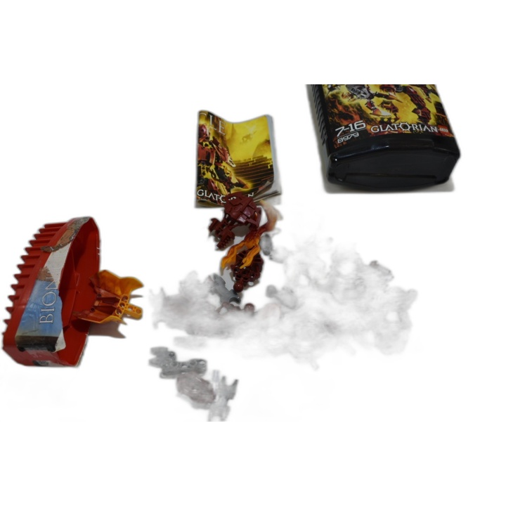 LEGO Bionicle 8979 Malum - Figurine à construire - Occasion boîte abîm