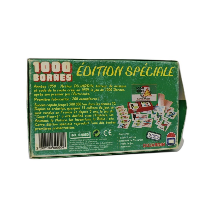 1000 Bornes Édition Spéciale - Dujardin - Jeu de Cartes 2-6 Joueurs -