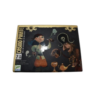 Casino Pirate - Djeco - Jeu de Cartes Stratégie et Bluff - 2 Joueurs -