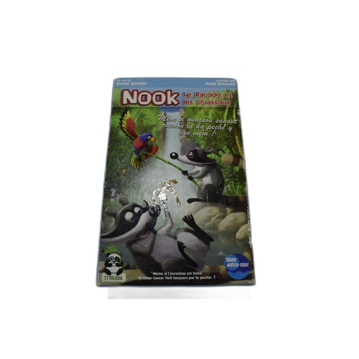 Nook Le Racoon et les Ouassous - Ti'Panda Bleu Outre-Mer - Jeu Cartes