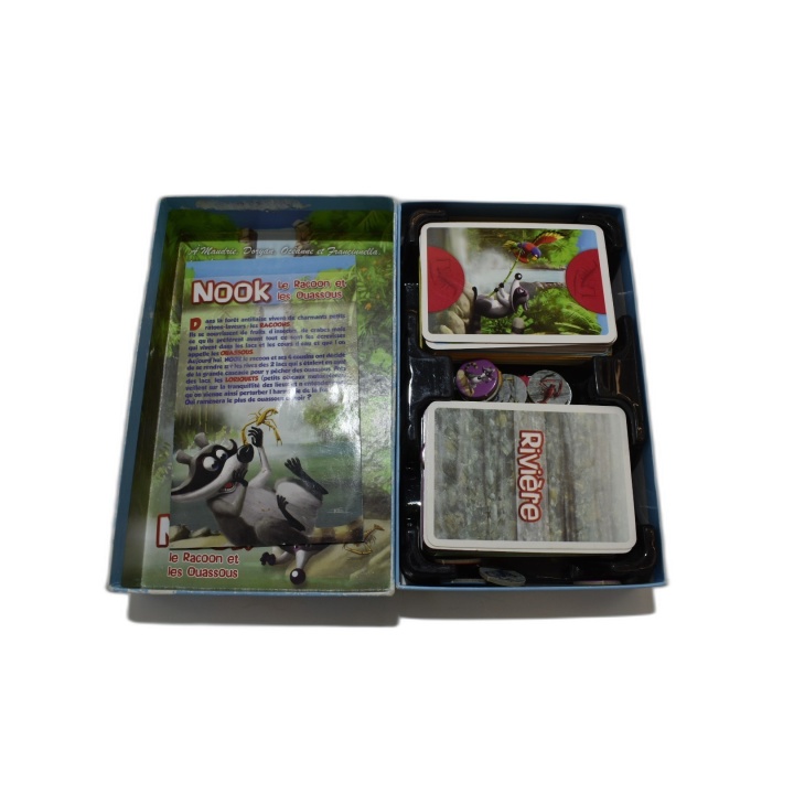 Nook Le Racoon et les Ouassous - Ti'Panda Bleu Outre-Mer - Jeu Cartes