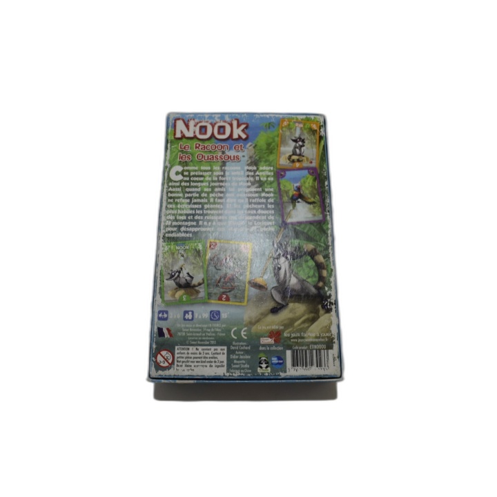Nook Le Racoon et les Ouassous - Ti'Panda Bleu Outre-Mer - Jeu Cartes