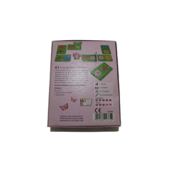 La Fée aux Fleurs Domino - HABA - Jeu Classique Enfant - 2 ans+ - Occa
