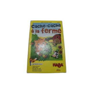 Cache-Cache à la Ferme - HABA - Jeu Mémoire Enfants 2-5 Joueurs - Dès