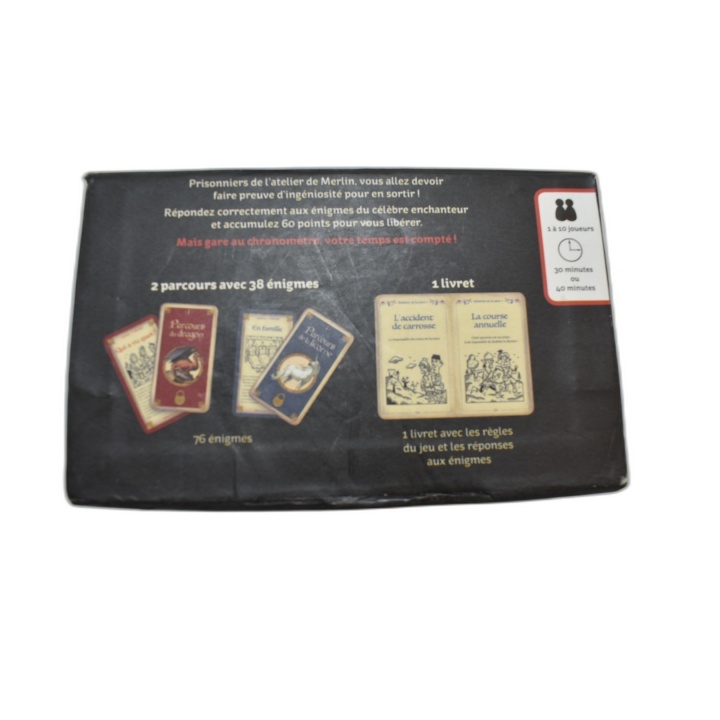 La Boîte des Prisonniers de Martin - Jeu de Cartes - Occasion Complet