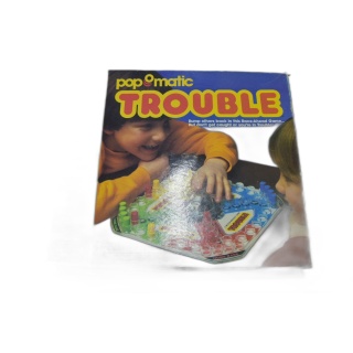 Trouble Pop-O-Matic Milton Bradley MB - Jeu Course 2-4 Joueurs - Dès 5