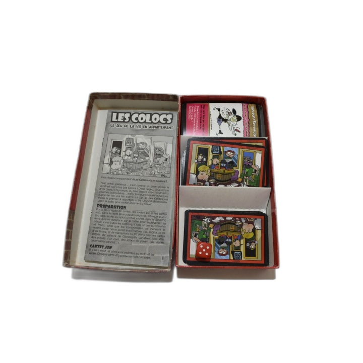 Les Colocs - Ubik / Steve Jackson Games - Jeu de Cartes Humour - 3-6 J