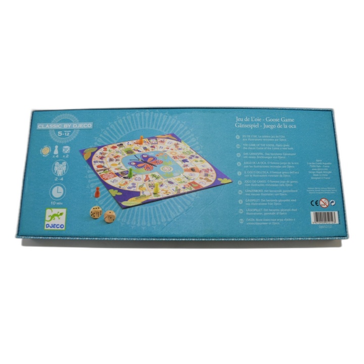 Jeu de l'Oie - Djeco Classic - Jeu Familial 2-6 Joueurs - 5 ans - Occa