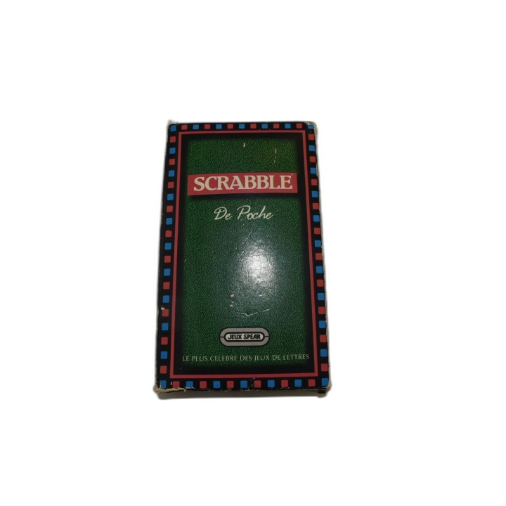 Scrabble de Poche - Jeux Spear - Jeu de Lettres Voyage Vintage - Occas