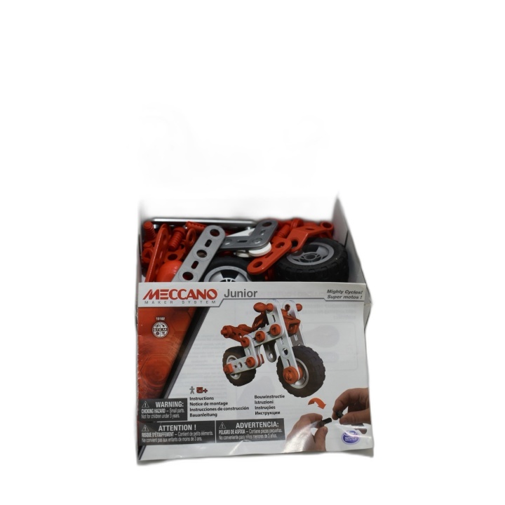 Meccano Junior Super Motos - Jeu Construction Multi-Modèles STEM - 5 a