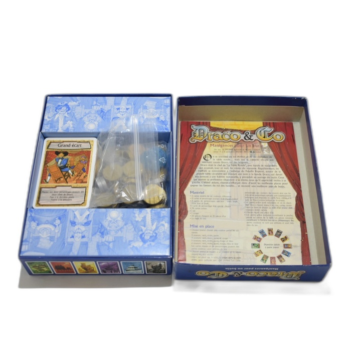 Draco & Co - Descartes / Blue Games - Jeu de cartes 3-6 Joueurs - 12 a