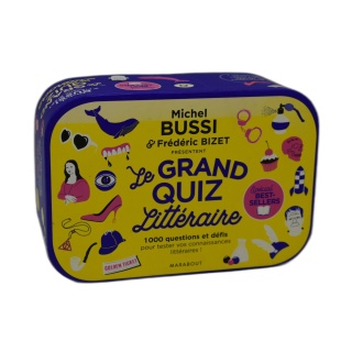 Le Grand Quiz Littéraire Michel Bussi - Marabout - 1000 Questions Best