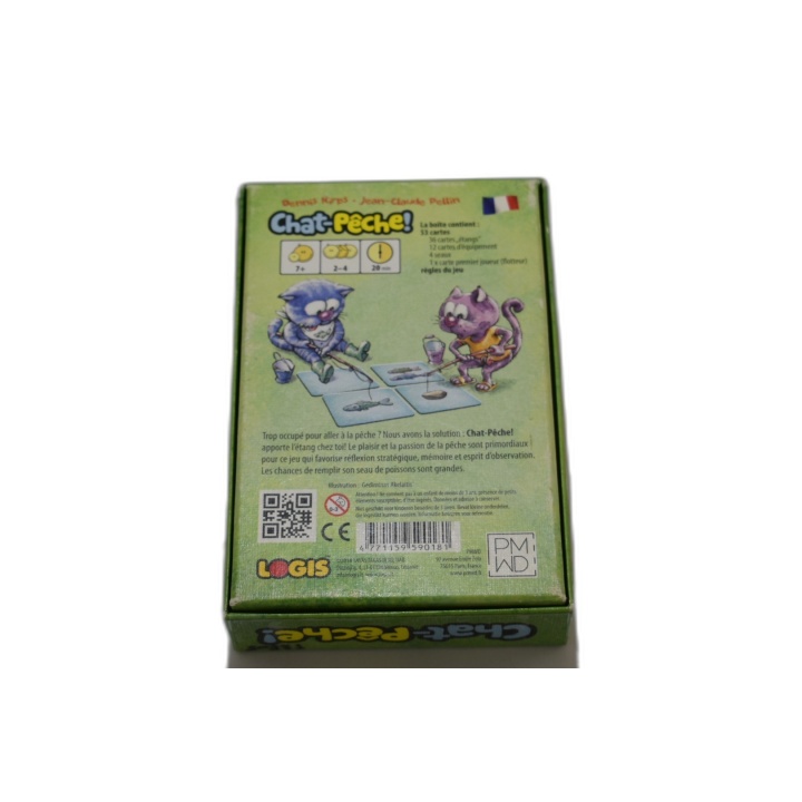 Chat-Pêche ! - Logis - Jeu de cartes enfants - Dès 5 ans - Occasion Co
