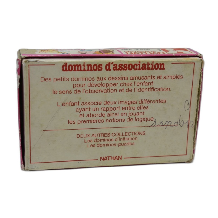 Walt Disney Domino-Puzzle Nathan Vintage - Bambi Donald Blanche-Neige