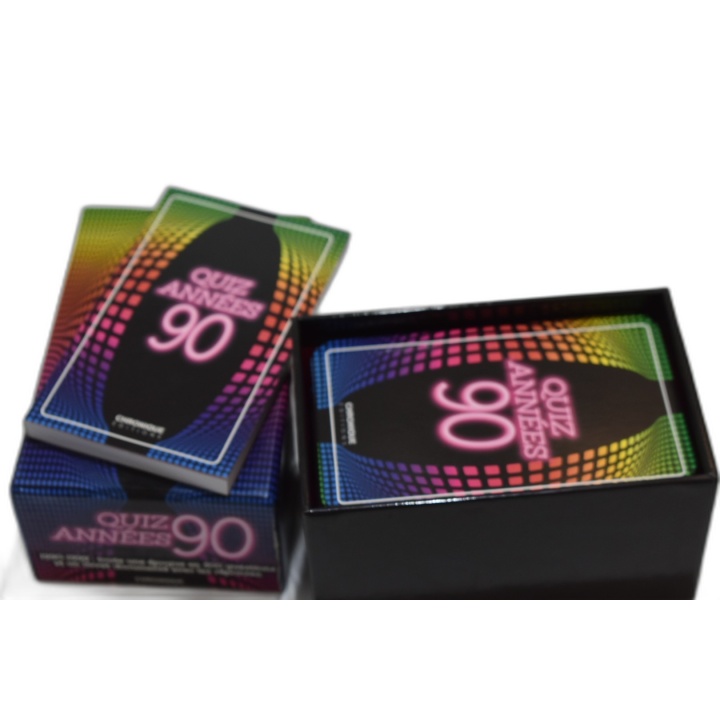 Quiz Années 90 - Jeu de Cartes Trivia Nostalgie - Adultes - Occasion C