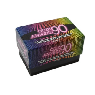 Quiz Années 90 - Jeu de Cartes Trivia Nostalgie - Adultes - Occasion C