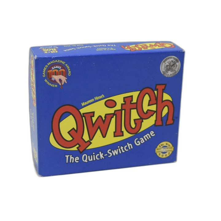 Qwitch - Out of the Box - Jeu de cartes rapide 3-5 Joueurs - 7 ans+ -