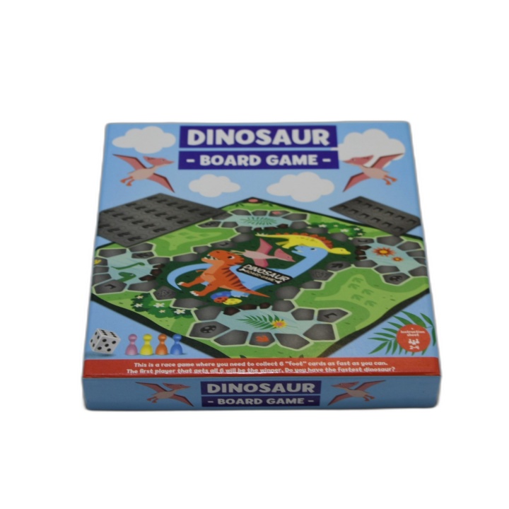 Dinosaur Board Game - Jeu de Course Enfants 2-4 Joueurs - 4 ans+ - Occ