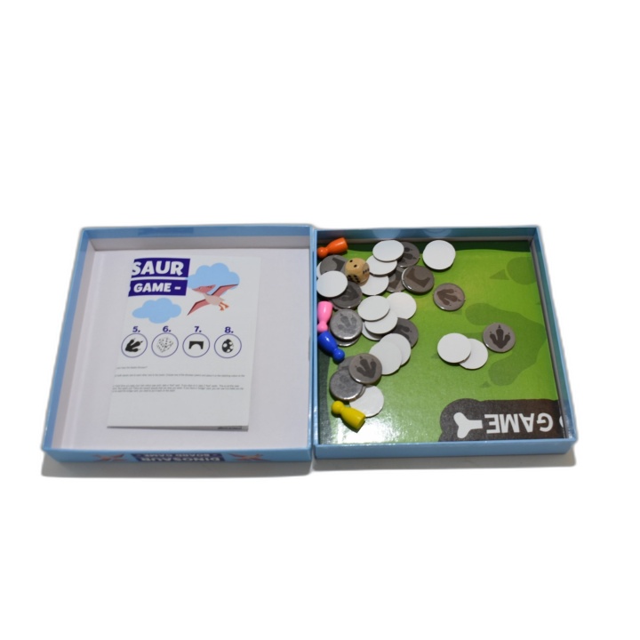 Dinosaur Board Game - Jeu de Course Enfants 2-4 Joueurs - 4 ans+ - Occ