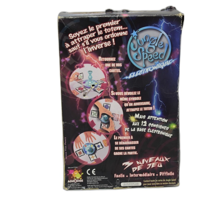 Jungle Speed Électronique - Asmodée - Jeu Réflexes 3-8 Joueurs - 7 ans
