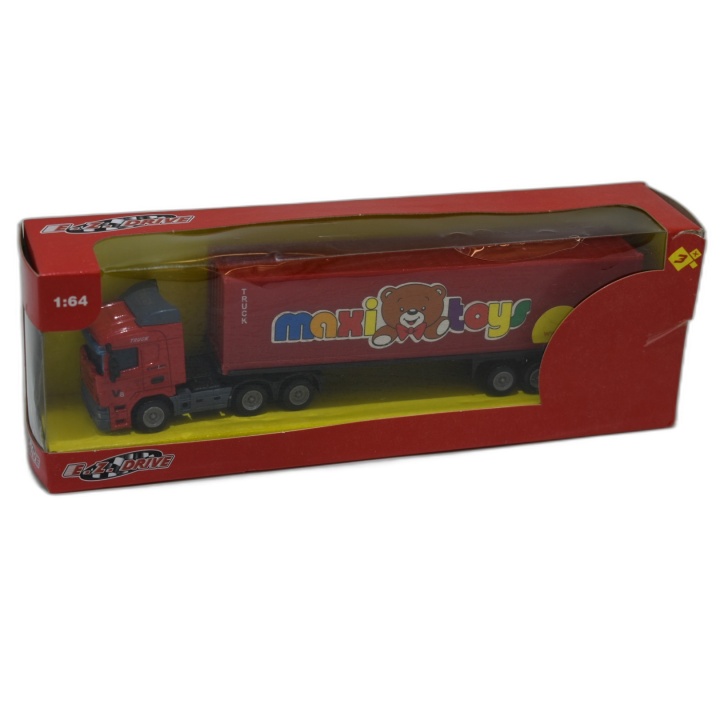 Camion Semi-Remorque Maxi Toys E.Z. Drive 1:64 - Véhicule Miniature Mé
