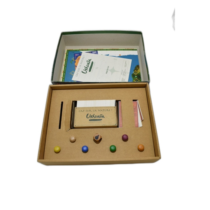 Ushuaïa Cap sur la Nature - Jeu de société Quiz Nature - 2-6 Joueurs -