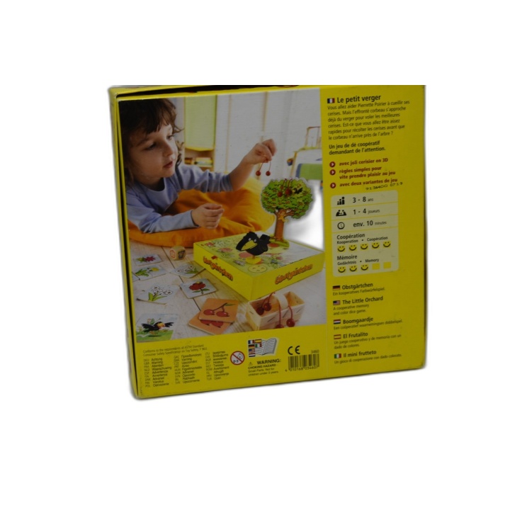 Le Petit Verger - HABA - Jeu Coopératif Enfants 2-5 Joueurs - Dès 2 an