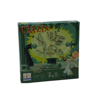 Crazix Djeco - Set 6 Casse-Têtes Métalliques - Jeu de Patience - 7-12