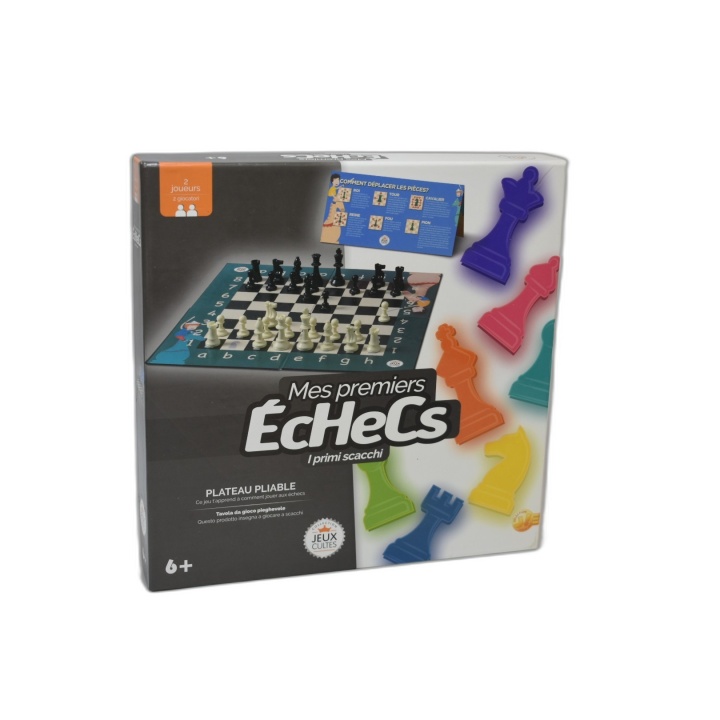 Mes Premiers Échecs - Jeux Cultes - Jeu Stratégie 2 Joueurs - 6 ans -