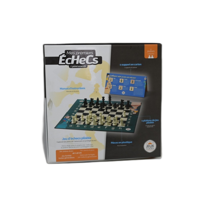 Mes Premiers Échecs - Jeux Cultes - Jeu Stratégie 2 Joueurs - 6 ans -