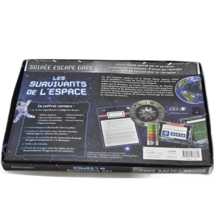 Soirée Escape Game Les Survivants de l'Espace - Larousse - 60 min - Oc