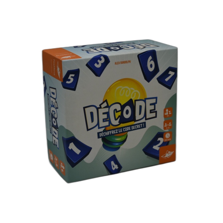 Décode - FoxMind - Jeu Déduction 2-5 Joueurs - 7 ans+ - Déchiffrez le 