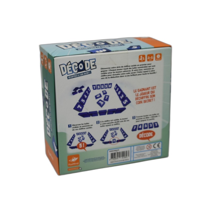 Décode - FoxMind - Jeu Déduction 2-5 Joueurs - 7 ans+ - Déchiffrez le 