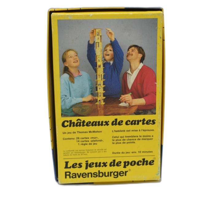 Châteaux de Cartes - Ravensburger - Jeu Adresse Construction 2-4 Joueu