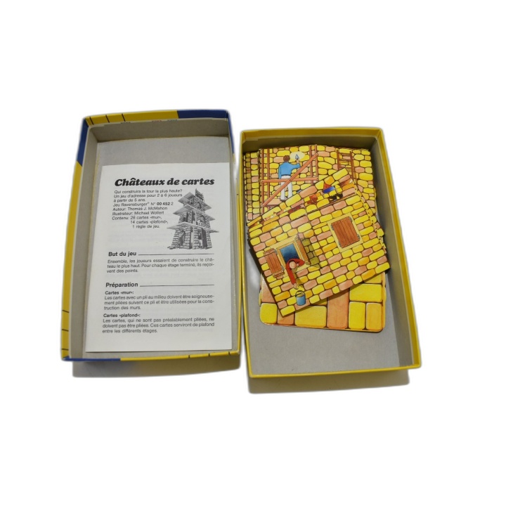 Châteaux de Cartes - Ravensburger - Jeu Adresse Construction 2-4 Joueu