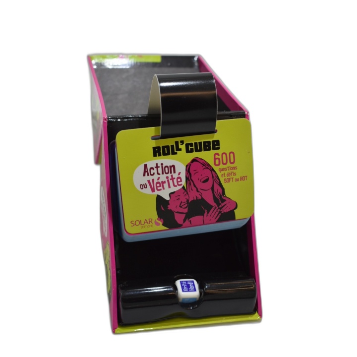 Roll'Cube Action ou Vérité - Solar - 600 Questions & Défis Soft Hot -