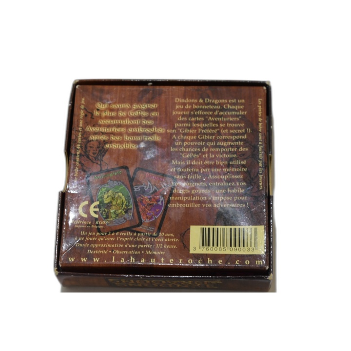 Dindons & Dragons - Sylvie Barc - Jeu de cartes humoristique - Occasio