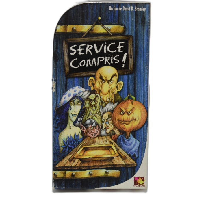 Service Compris ! - Asmodée - Jeu de Cartes Fantastique - David B. Bro